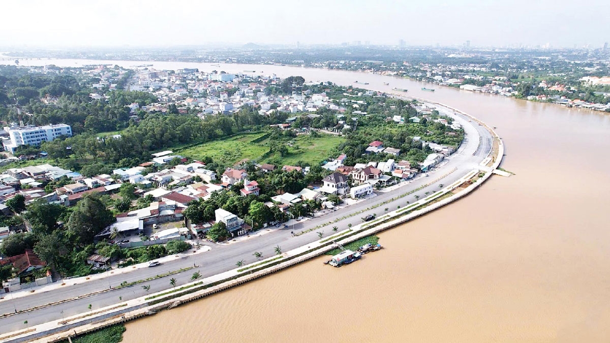 Đồng Nai hướng đến phát triển đô thị ven sông (Ảnh: Phạm Tùng)