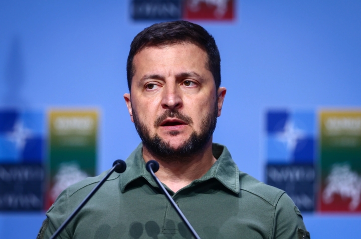 Tổng thống Ukraine Zelensky. (Ảnh: Reuters)