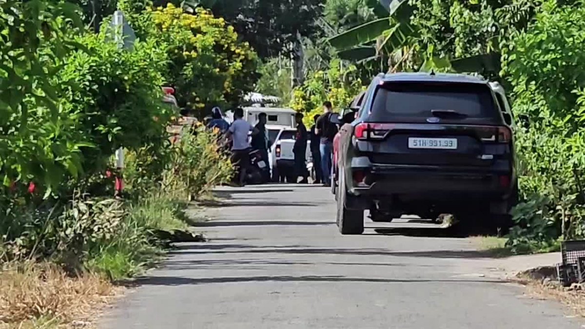 Hiện trường xảy ra vụ nổ khiến một người thiệt mạng (Ảnh: Cắt từ video)