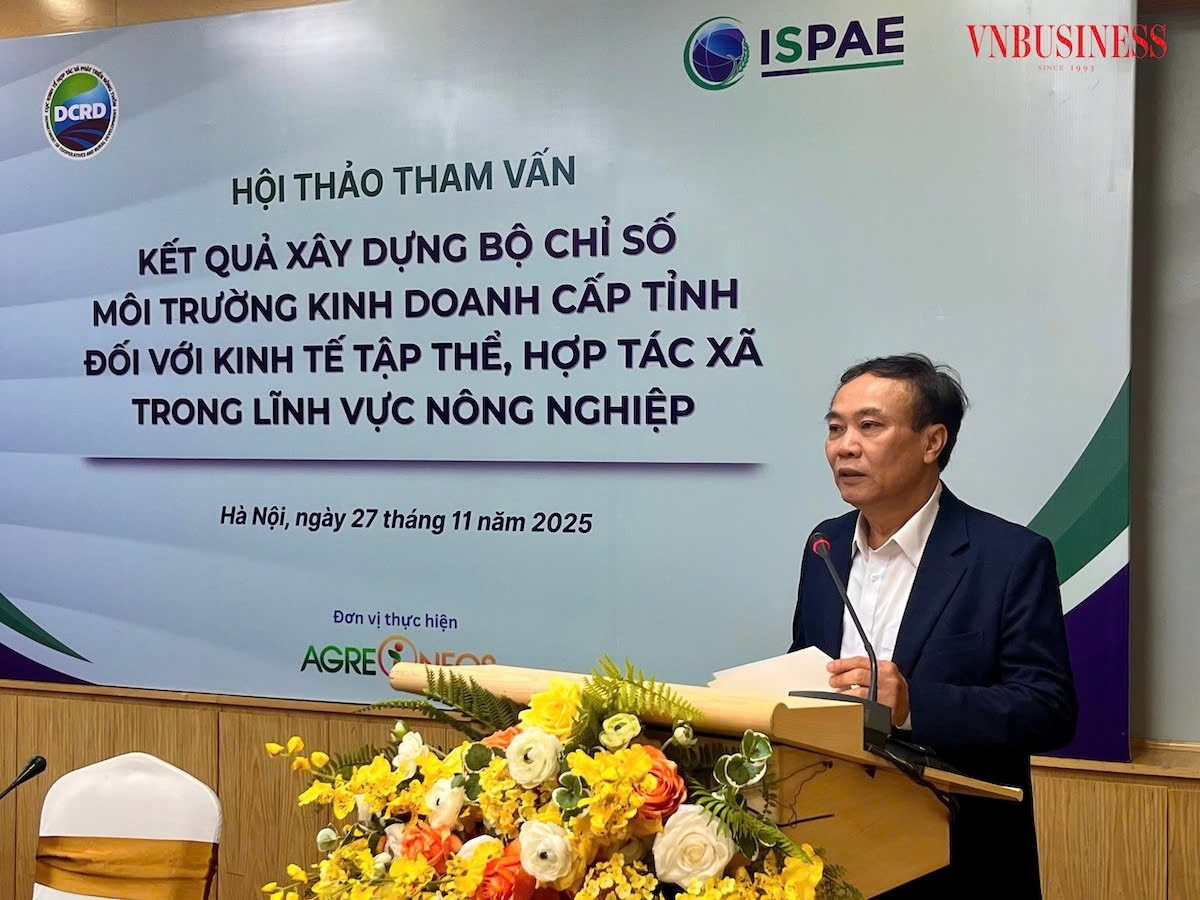 Ông Lê Đức Thịnh - Cục trưởng Cục Kinh tế hợp tác và Phát triển nông thôn