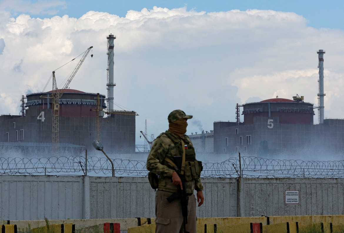 Nhà máy điện hạt nhân Zaporizhzhia. Ảnh: Reuters