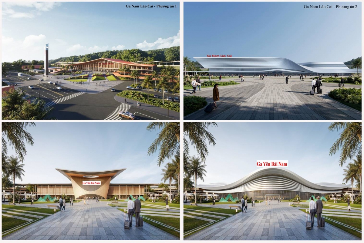 Phương án thiết kế ga Lào Cai và ga Yên Bái