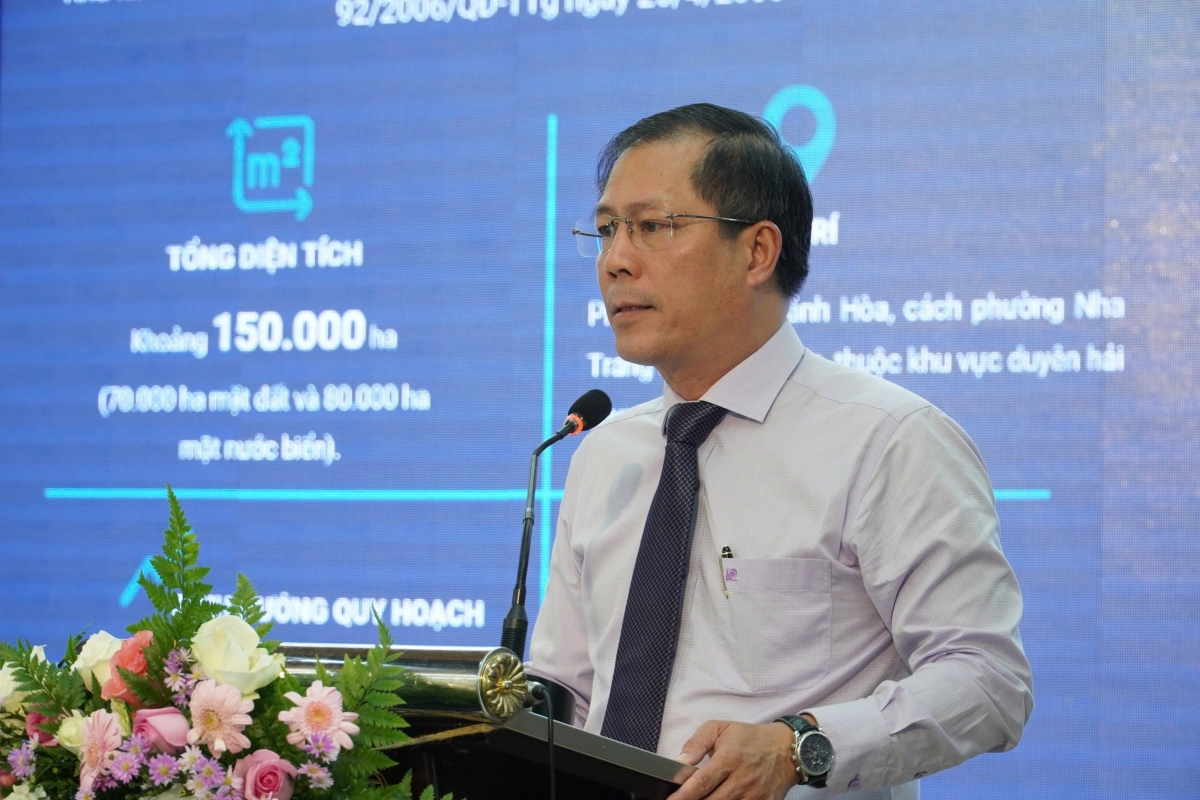 Ông Trần Minh Chiến, Trưởng Ban quản lý Khu kinh tế và các Khu công nghiệp tỉnh Khánh Hòa