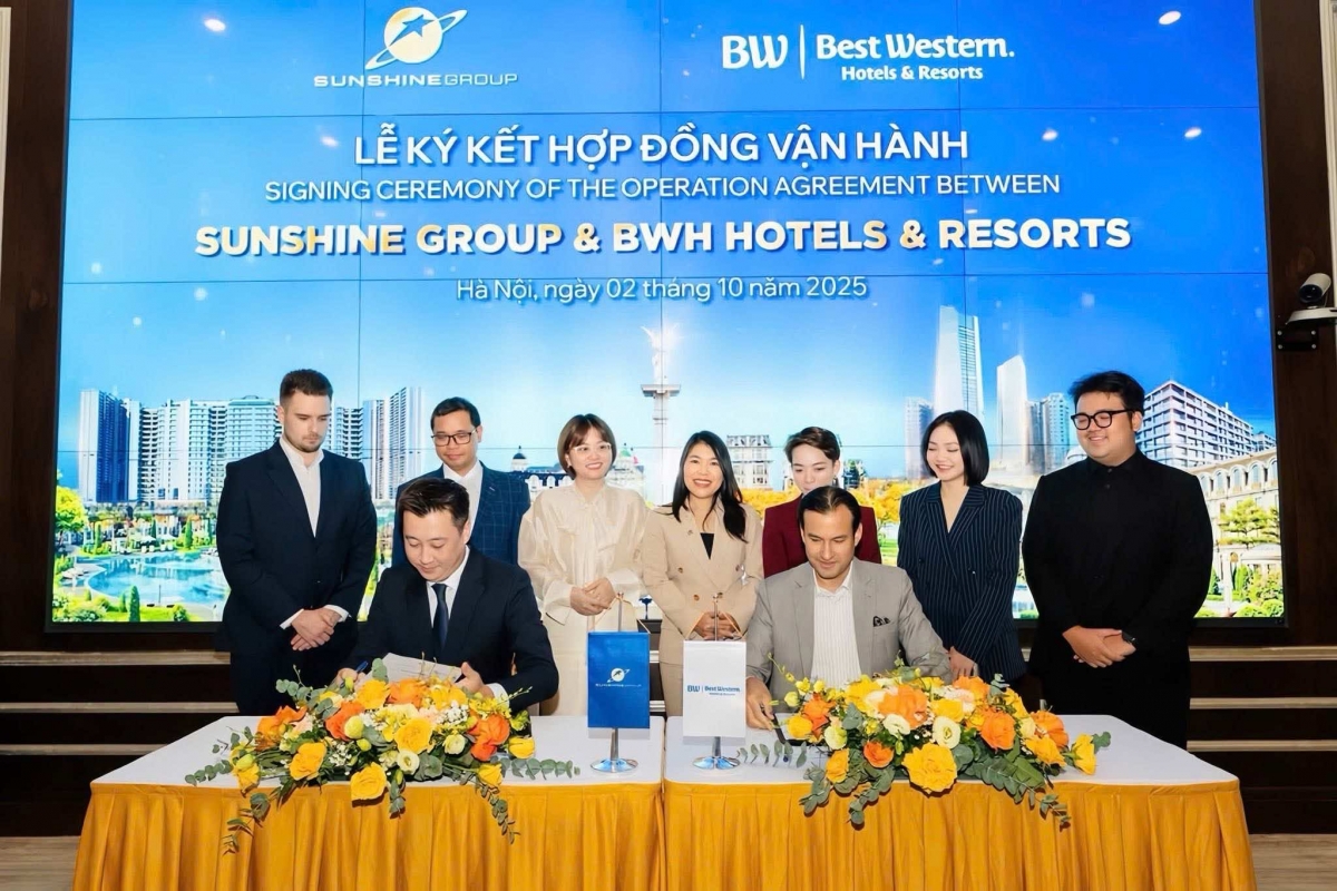 Sunshine Group đã ký kết với BWH Hotels – thương hiệu khách sạn toàn cầu danh tiếng để đưa tiêu chuẩn vận hành 5 sao quốc tế đến với Noble Crystal Long Bien WorldHotels Residences