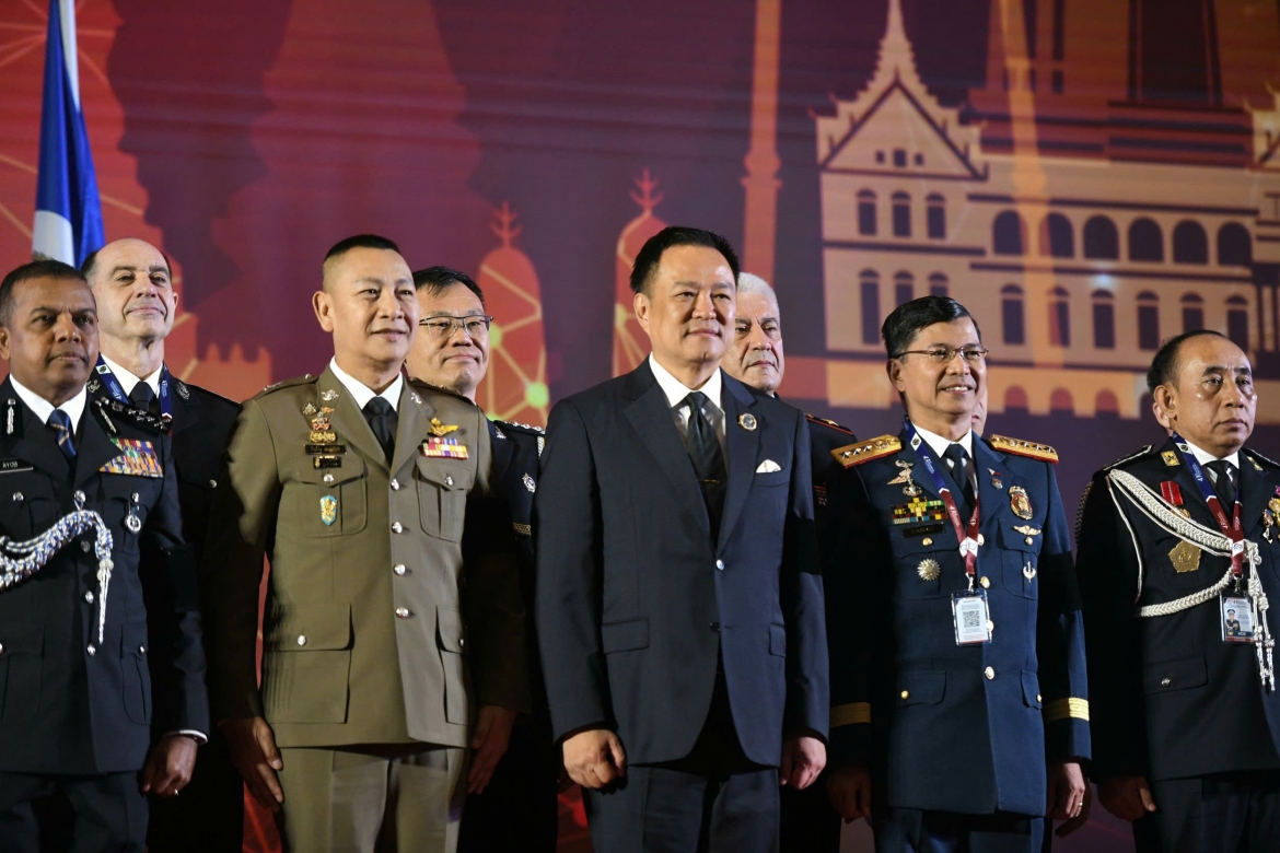 Hội nghị Tư lệnh Cảnh sát Quốc gia ASEAN (ASEANAPOL) lần thứ 43. Ảnh: VP Thủ tướng Thái Lan