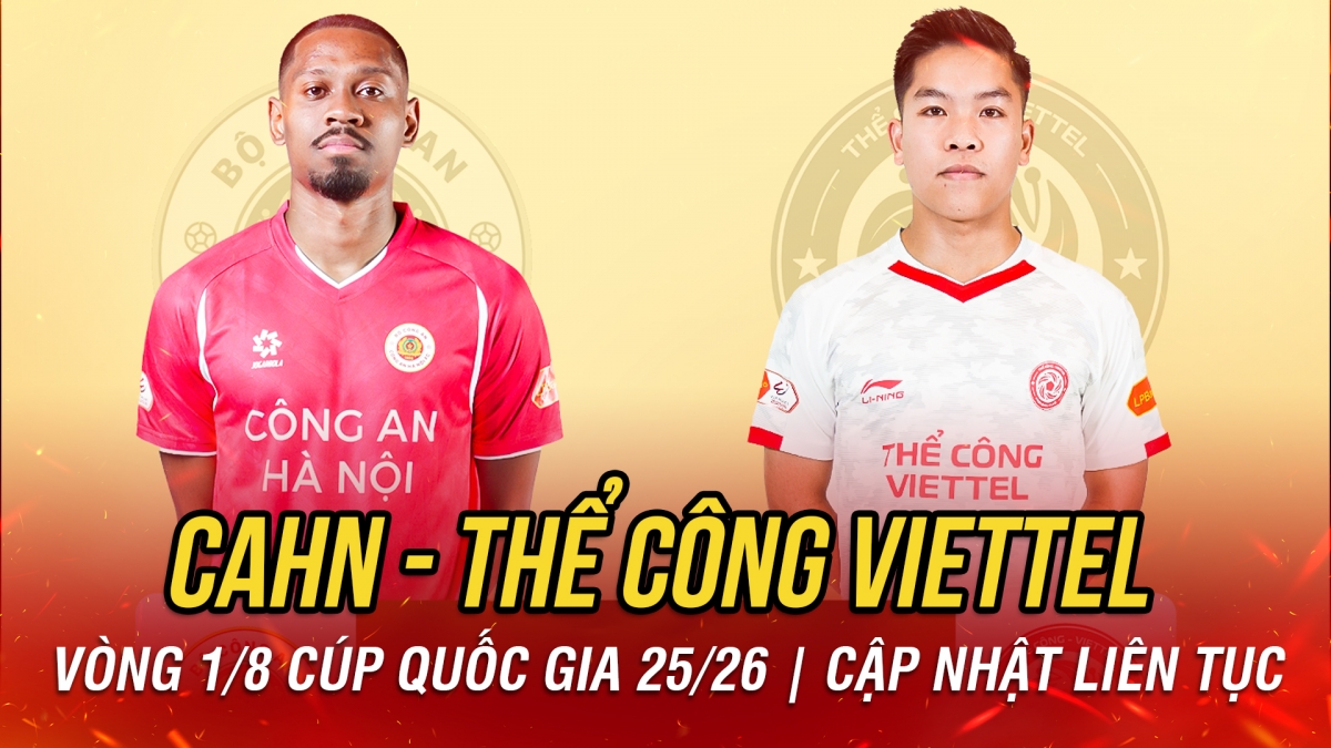Trận đấu CAHN vs Thể Công Viettel sẽ diễn ra vào 19h15 ngày 23/11 trên SVĐ Hàng Đẫy (Hà Nội).