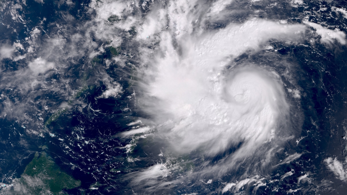 Bão Kalmaegi. Ảnh: EUMETSAT