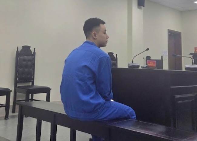 Bị cáo Quý tại phiên tòa ngày 31/10.