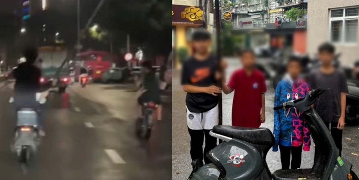 Hình ảnh từ clip và các đối tượng trong vụ việc