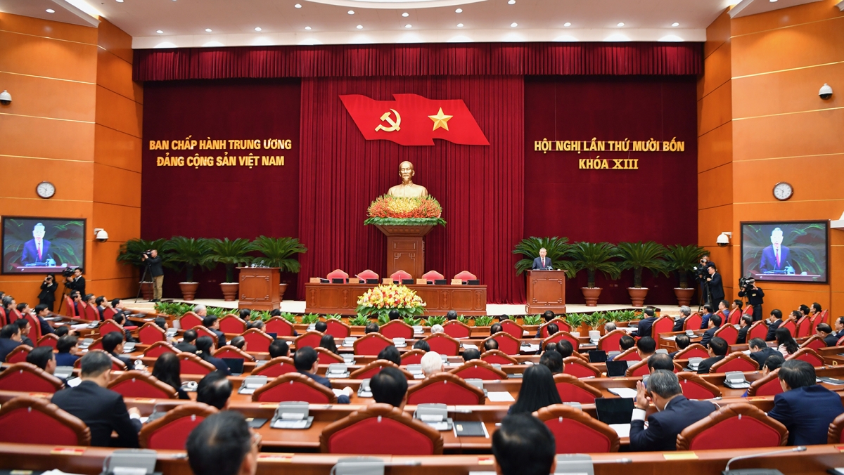 Hội nghị lần thứ 14 Ban Chấp hành Trung ương Đảng khoá XIII bước sang ngày làm việc thứ hai và bế mạc