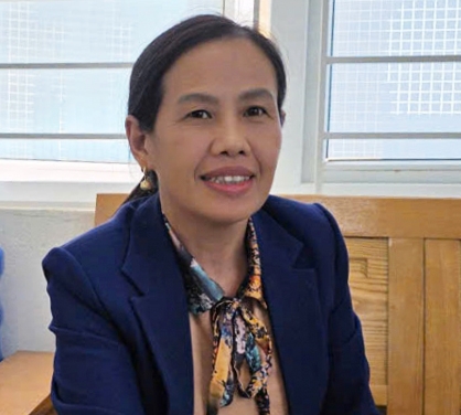 Bà Lê Thị Thoa, Bí thư Chi bộ thôn Thạch Bàn 1