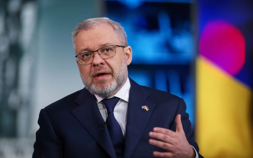 Bộ trưởng Tư pháp Ukraine German Galushchenko. Ảnh: Bloomberg.