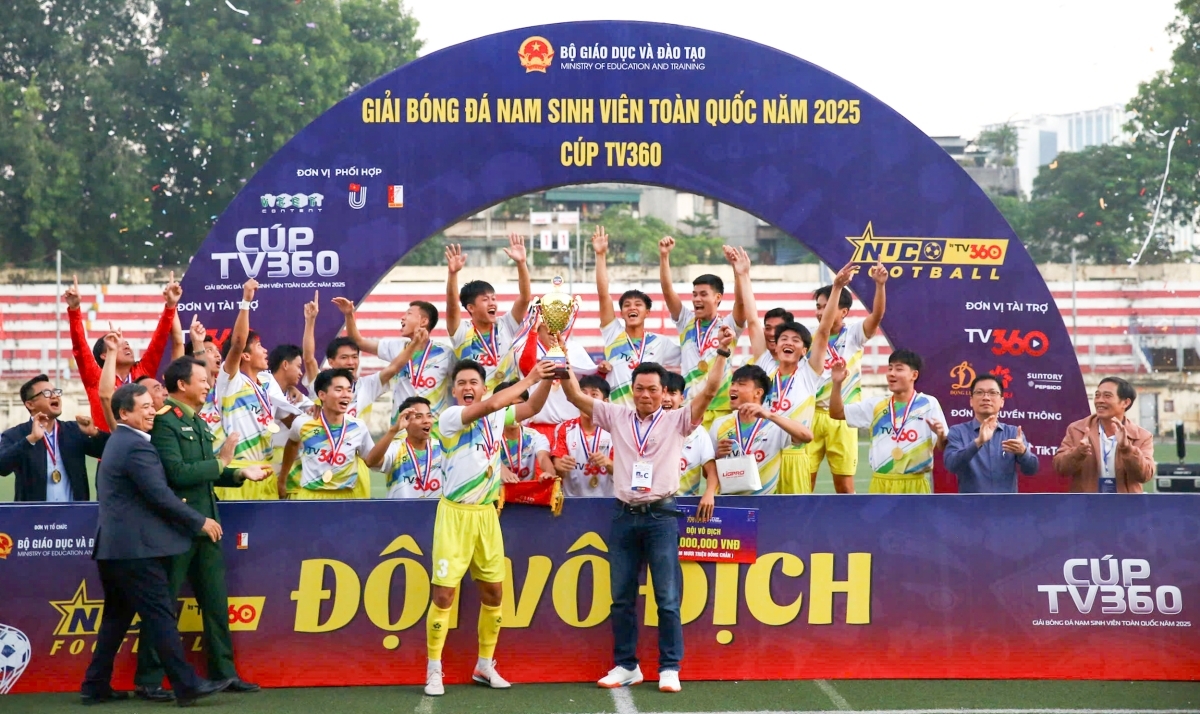 Đại học Huế trở lại đỉnh cao sau trận chung kết đầy cảm xúc.