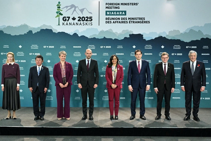 Các Ngoại trưởng G7 nhóm họp tại Canada, tập trung vào Ukraine và Trung Đông. Ảnh: Reuters