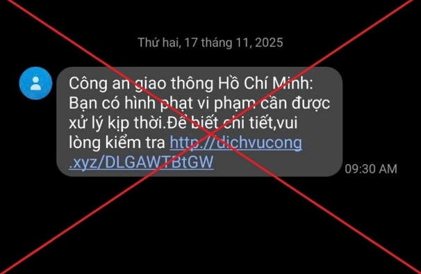 Cảnh giác trước tin nhắn lừa đảo