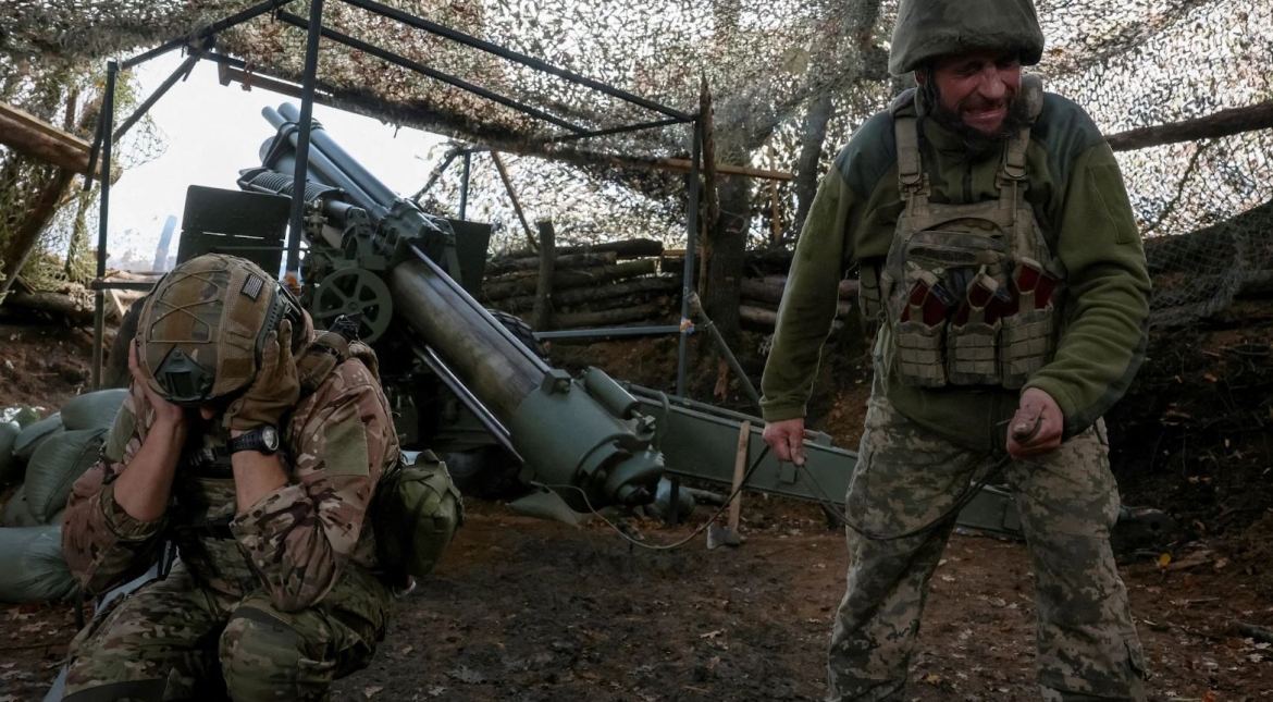 Binh sỹ Ukraine tại Pokrovsk. Ảnh: Reuters