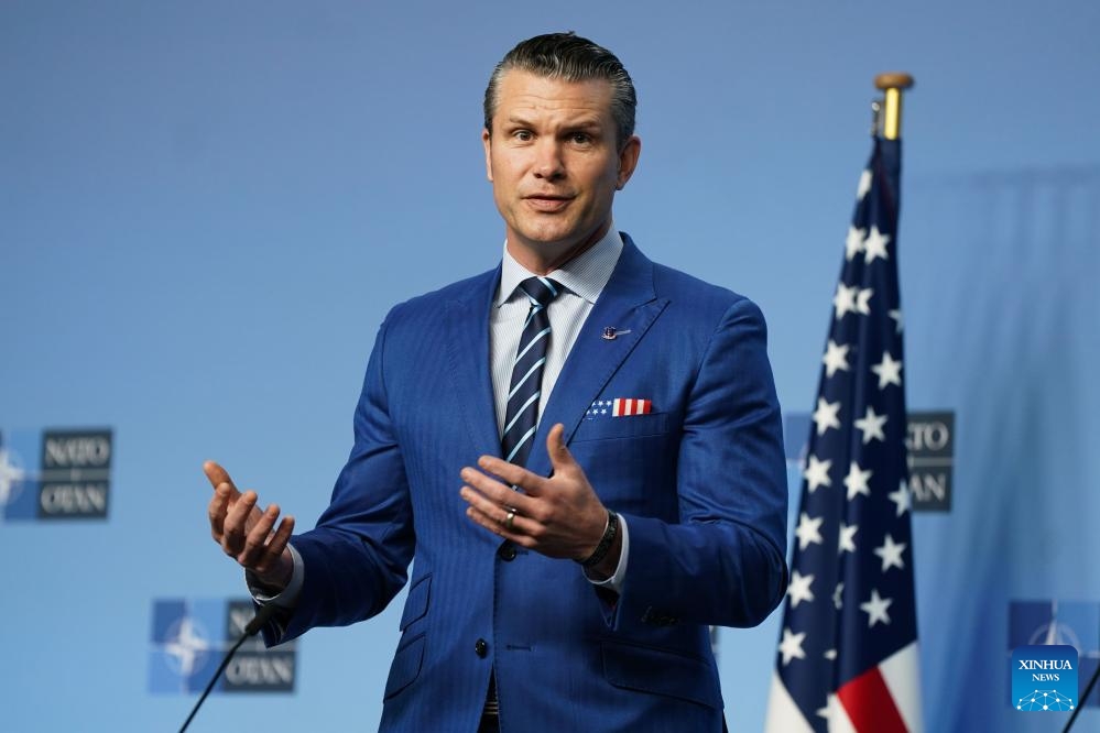 Bộ trưởng Chiến tranh Mỹ Pete Hegseth. Ảnh: Tân Hoa Xã