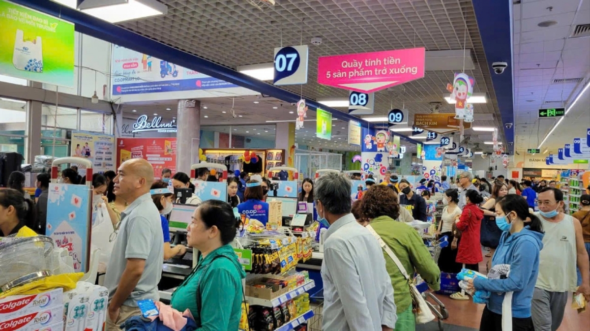 Các điểm bán tại khu vực miền Trung của Saigon Co.op ghi nhận sức mua tăng gấp 4 lần so với ngày thường