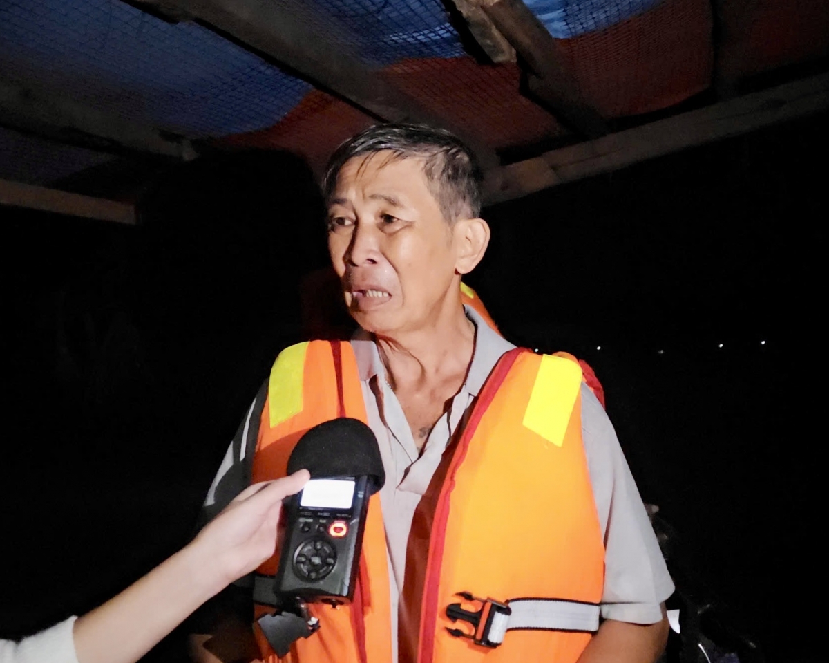 Ông Châu Minh Đức chia sẻ với phóng viên.