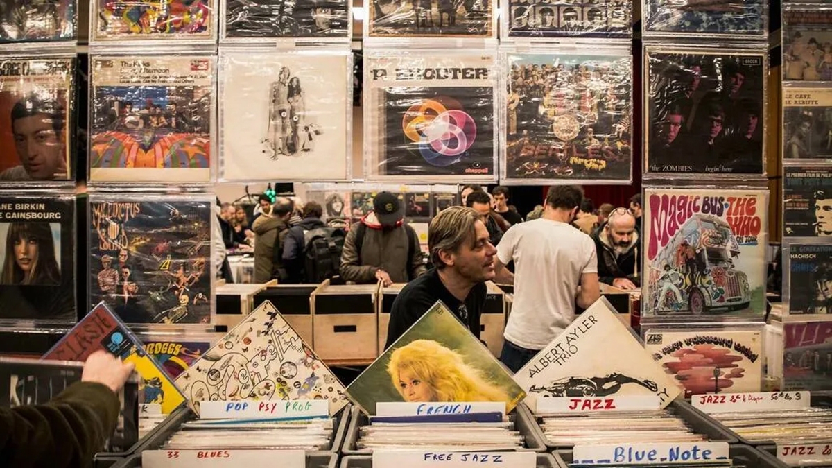 Hội chợ Giáng sinh Paris Loves Vinyl (Ảnh: Paris Loves Vinyl)