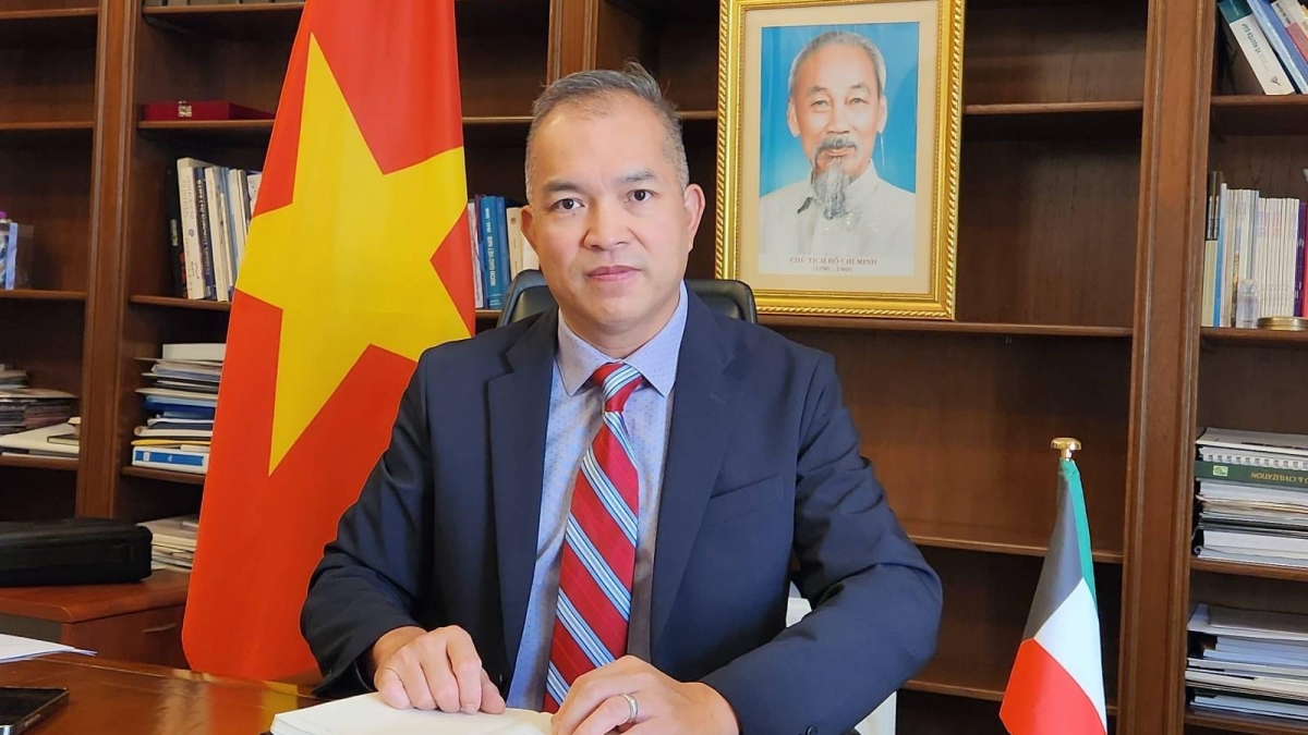 Đại sứ Nguyễn Đức Thắng (Ảnh: ĐSQ Việt Nam tại Kuwait)