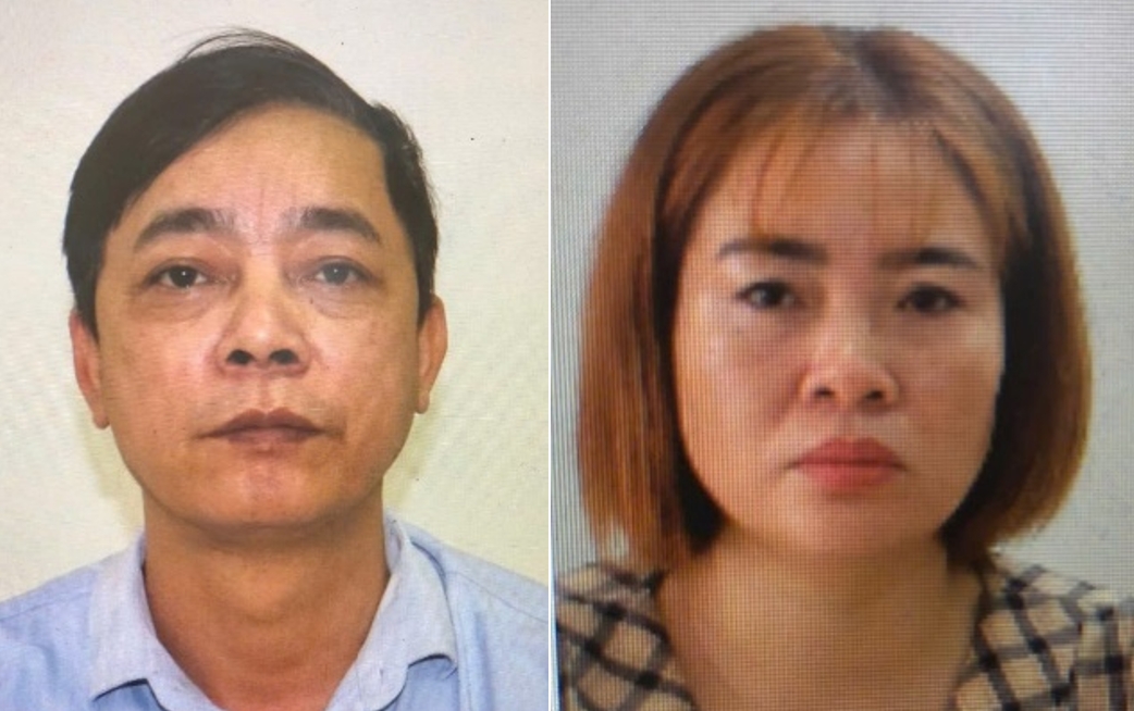 Hai đối tượng mà công an Hà Nội đang truy tìm