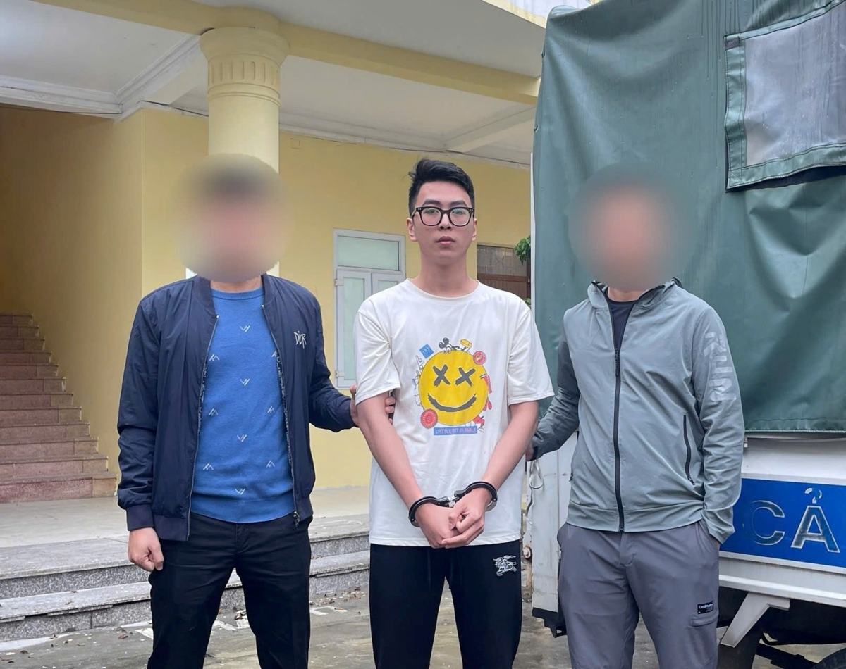 Đối tượng Nguyễn Trọng Phú. (Ảnh: Công an Hải Phòng)