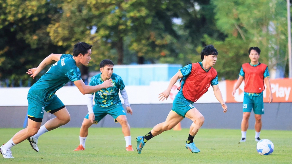 Công Phượng hoàn toàn sung sức trong thời gian gần đây (Ảnh: Đồng Nai FC)