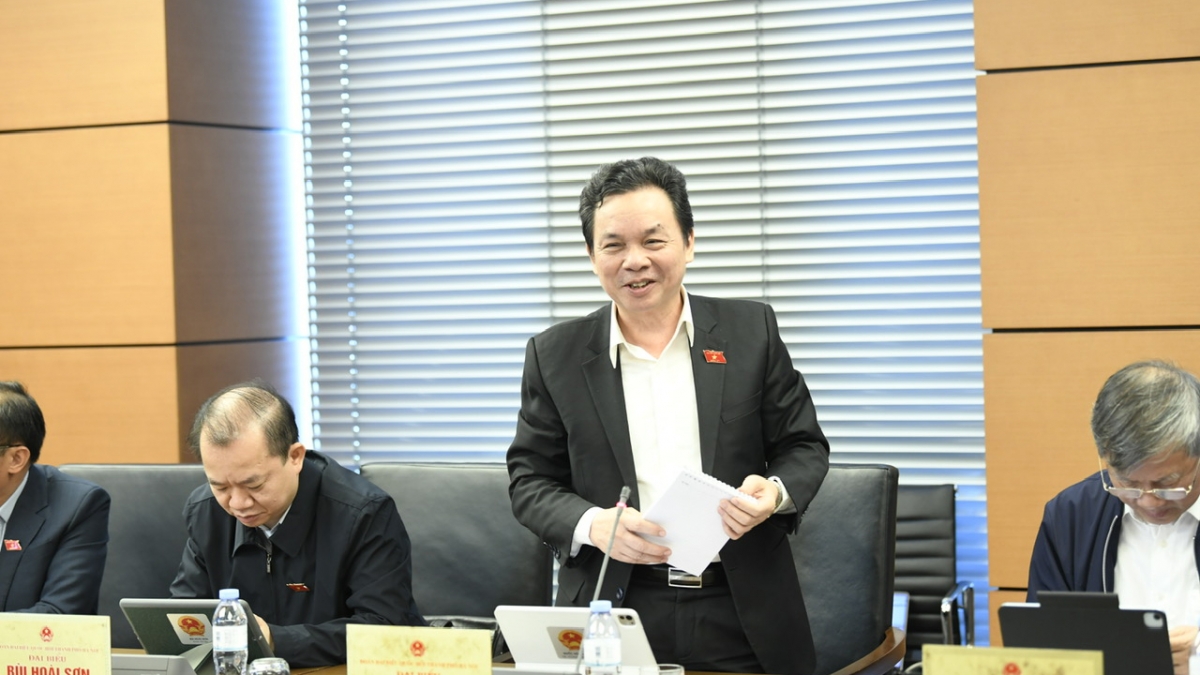 Đại biểu Hoàng Văn Cường (đoàn Hà Nội)