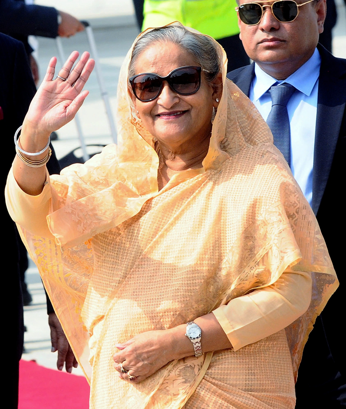 Cựu Thủ tướng Bangladesh Sheikh Hasina. (Ảnh ANI)