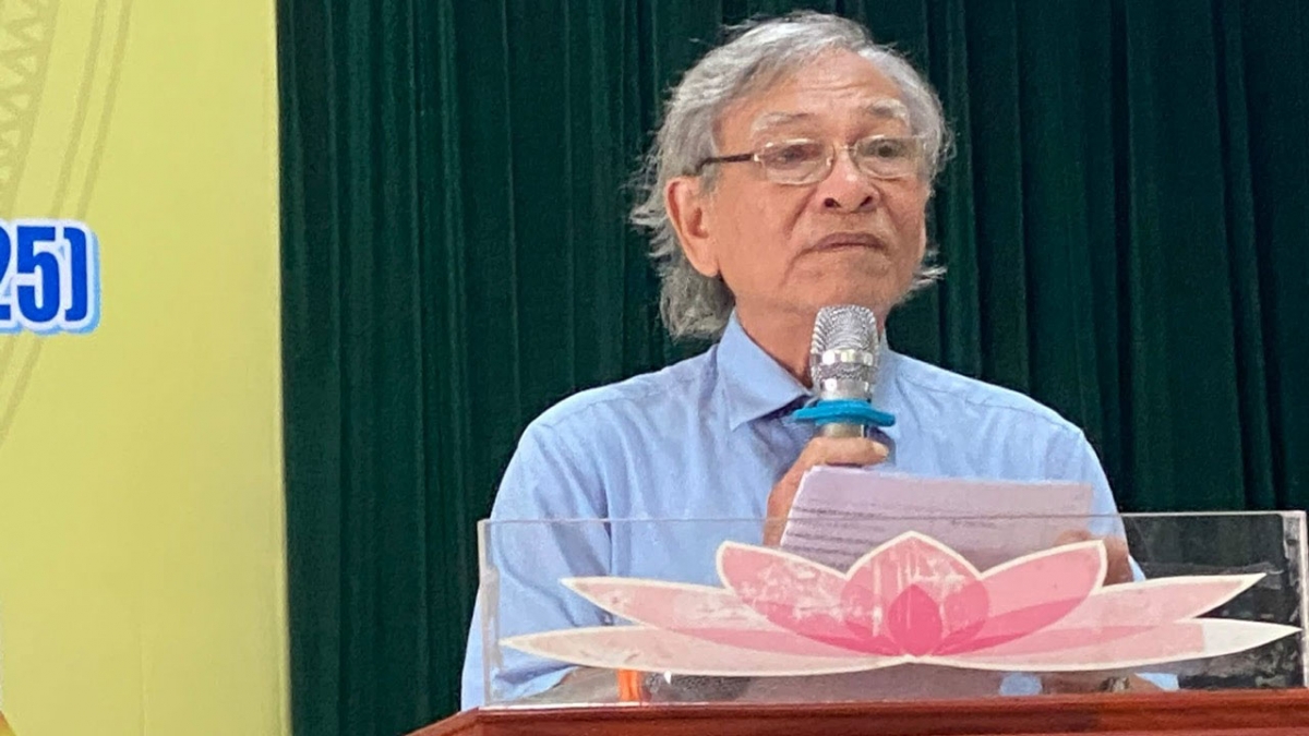 Ông Trần Quang Toại, Chủ tịch Hội Khoa học lịch sử tỉnh Đồng Nai