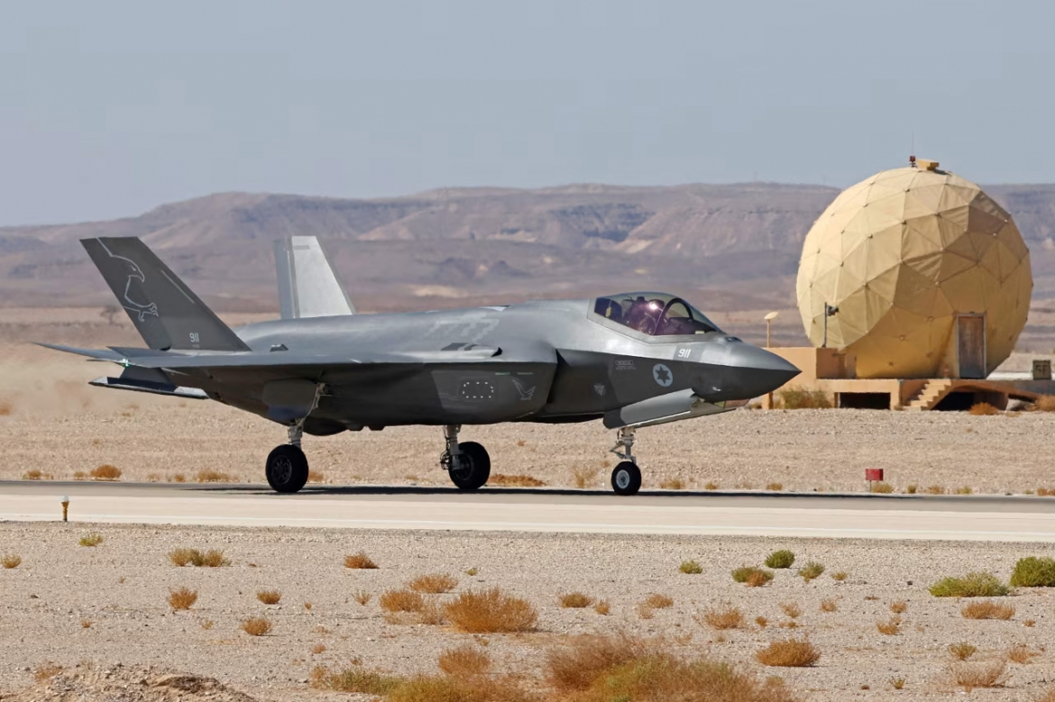 May bay F-35 của Israel. Ảnh: IAF