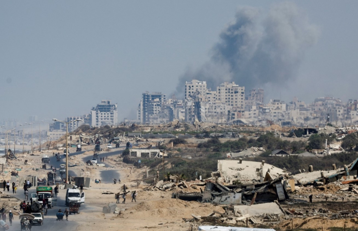 Chiến sự ở Gaza. Ảnh: Reuters