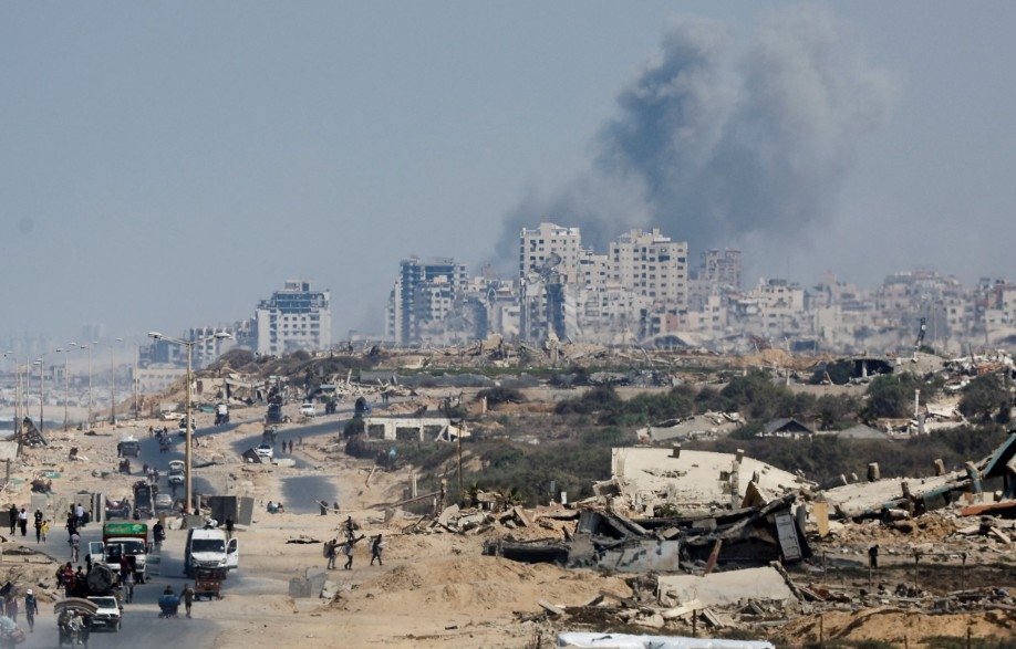 Chiến sự ở Gaza. Ảnh: Reuters