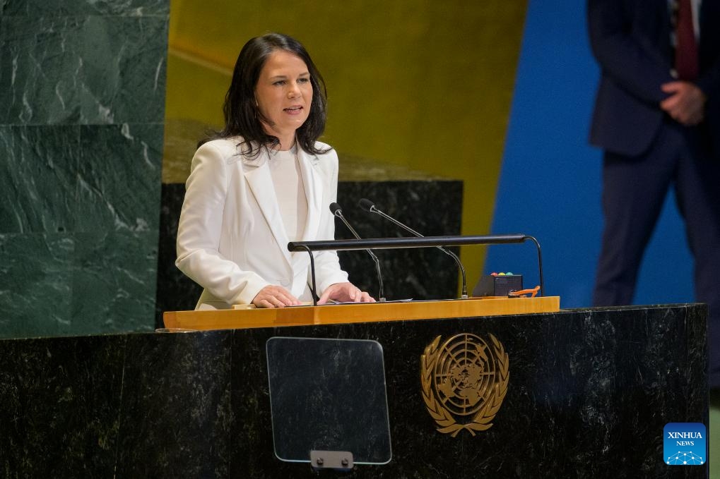 Bà Annalena Baerbock. Ảnh: Tân Hoa xã