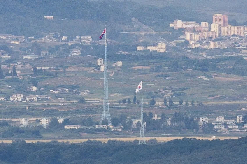 Khu phi quân sự (DMZ) liên Triều. Ảnh: YONHAP