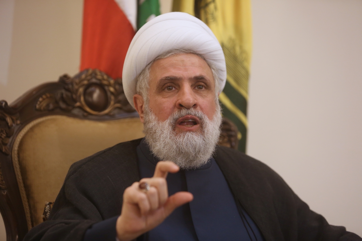 Tổng thư ký Hezbollah Naim Qassem. (Ảnh: Reuters)