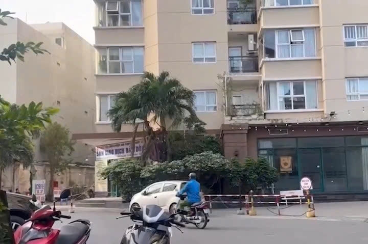 Chung cư Phúc Yên nơi xảy ra vụ việc