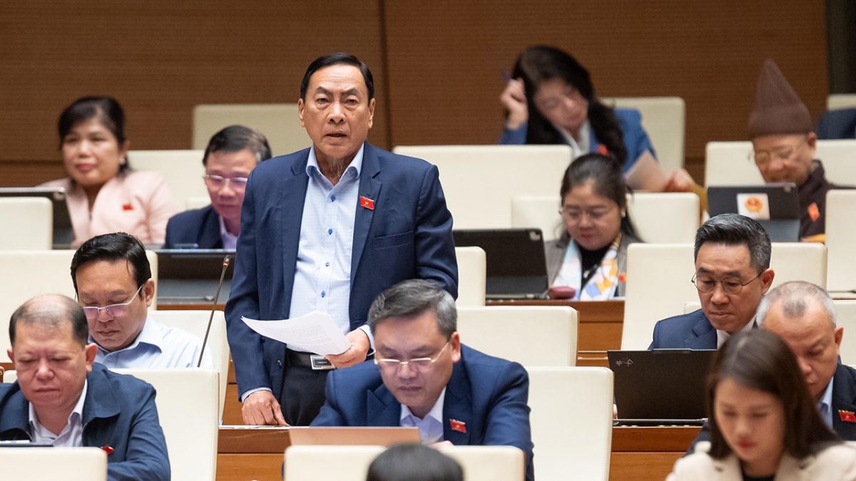 Đại biểu Phạm Văn Hòa (đoàn Đồng Tháp)