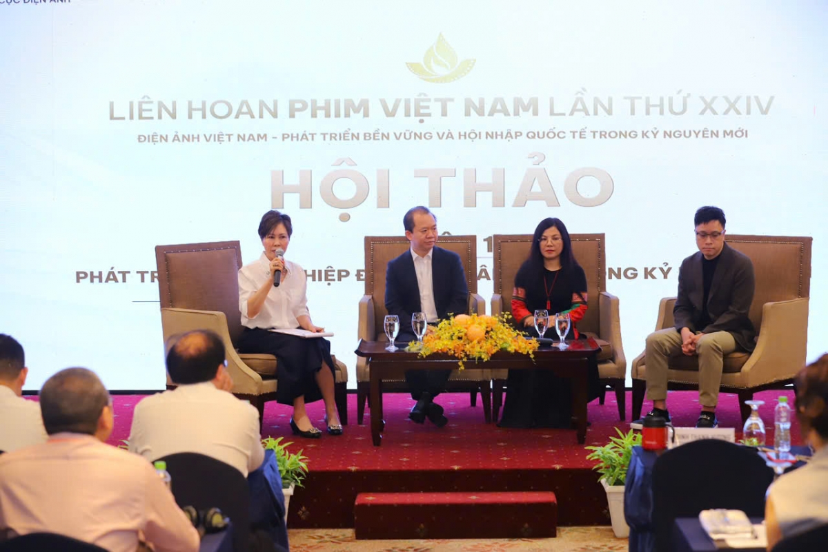 Hội thảo về phát triển công nghiệp điện ảnh (ảnh: BTC)