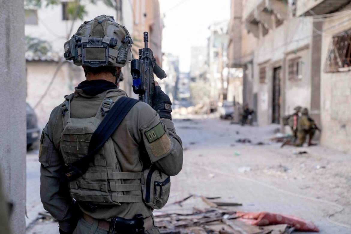 Binh sĩ Israel. (Ảnh: Reuters)