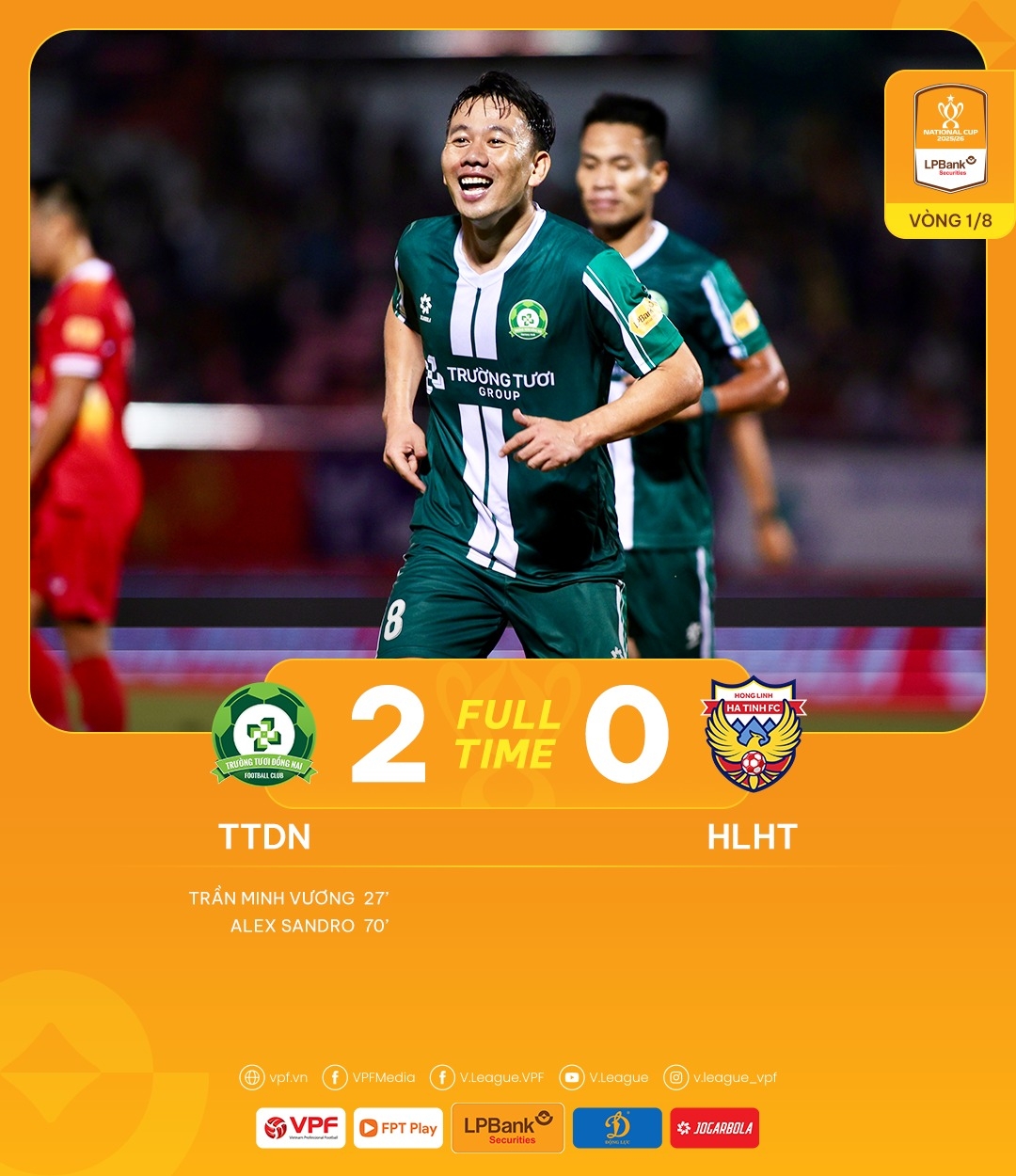 Minh Vương tỏa sáng giúp Đồng Nai giành chiến thắng.