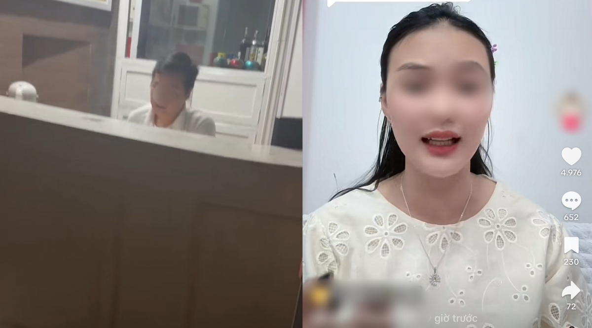 Chị N.Y.Q chia sẻ đoạn clip và bày tỏ bức xúc liên quan vụ việc