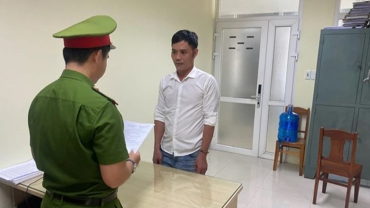 Trần Viết Lực bị khởi tố. (Ảnh: C.A)