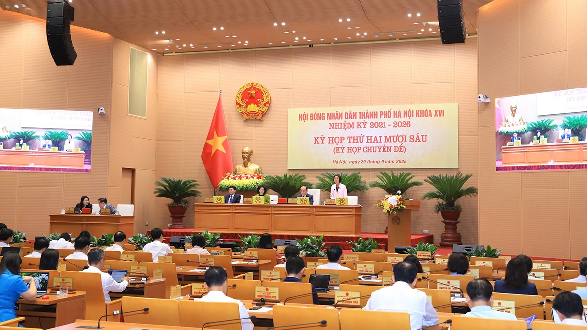 HĐND thành phố Hà Nội quyết nghị loạt dự án hạ tầng và kiện toàn nhân sự chủ chốt