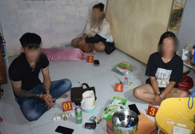 Các đối tượng liên quan đến việc tổ chức sử dụng chất ma túy trái phép