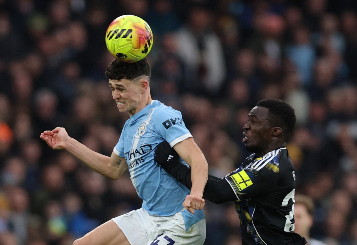 Man City ép sân Leeds Utd (Ảnh: Reuters).