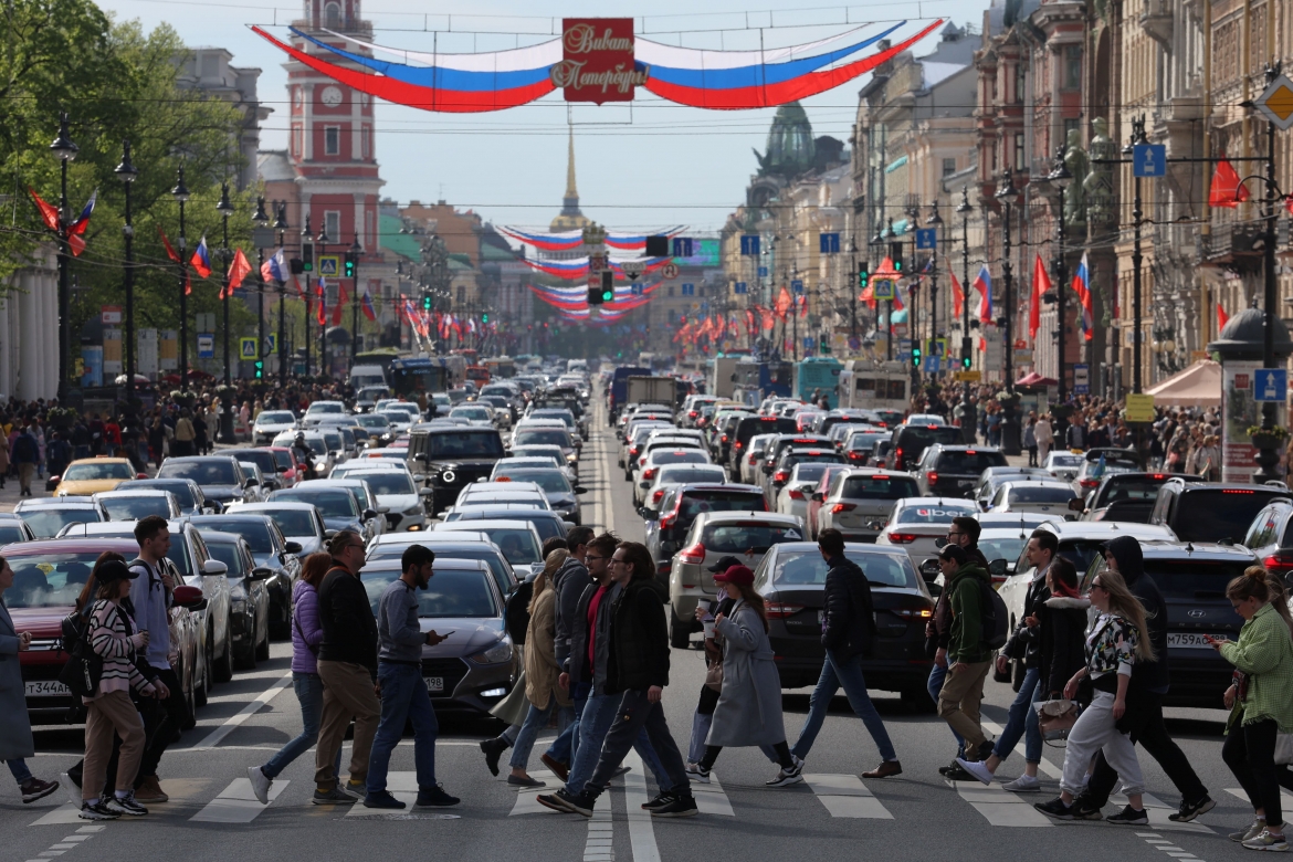 Thành phố Saint Petersburg, Nga. Ảnh Reuters