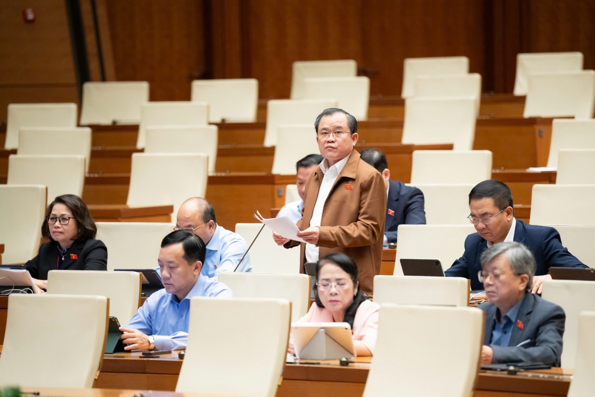 ĐBQH Nguyễn Tâm Hùng - TP.HCM. (Ảnh: Quốc hội)