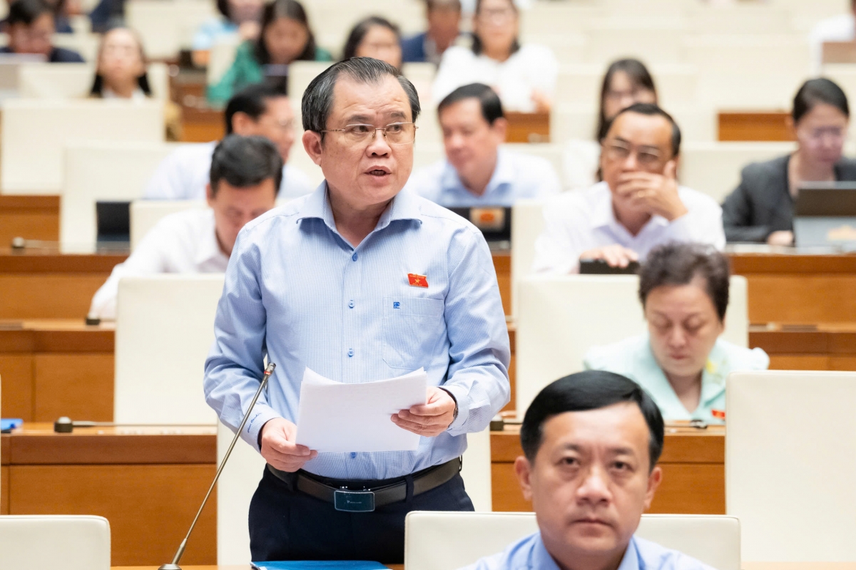 Đại biểu Nguyễn Tâm Hùng (đoàn TP.HCM). Ảnh Quốc hội